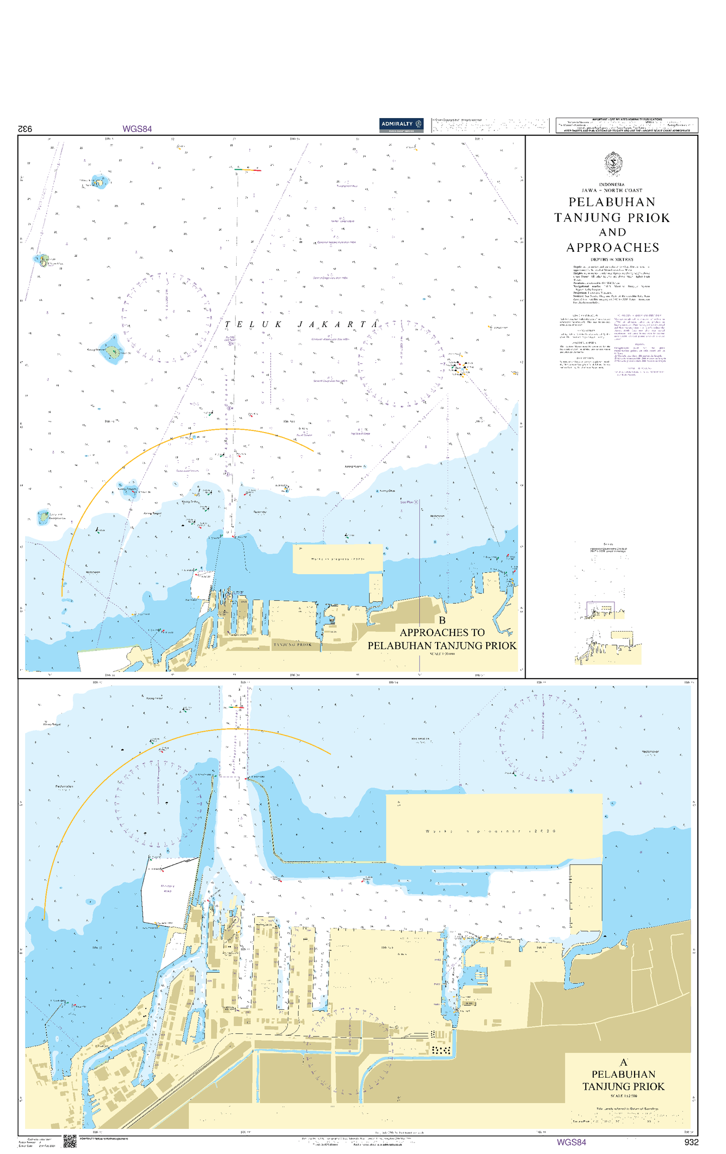 BA932 - Pelabuhan Tanjungpriok and Approaches