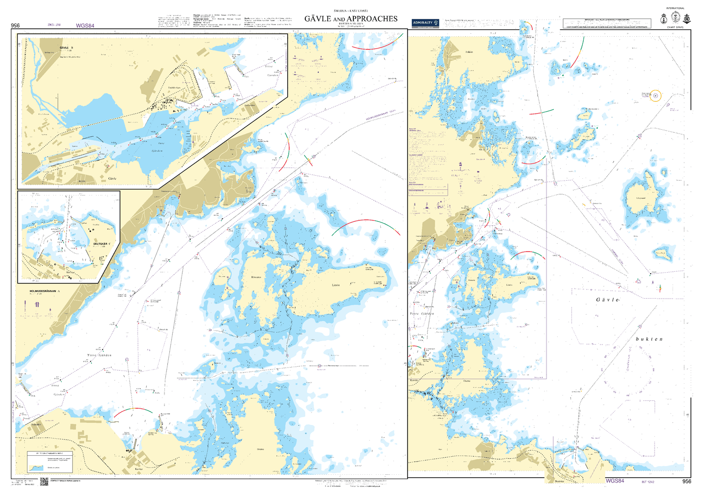BA956 Sweden, East Coast - Gavle and Approaches