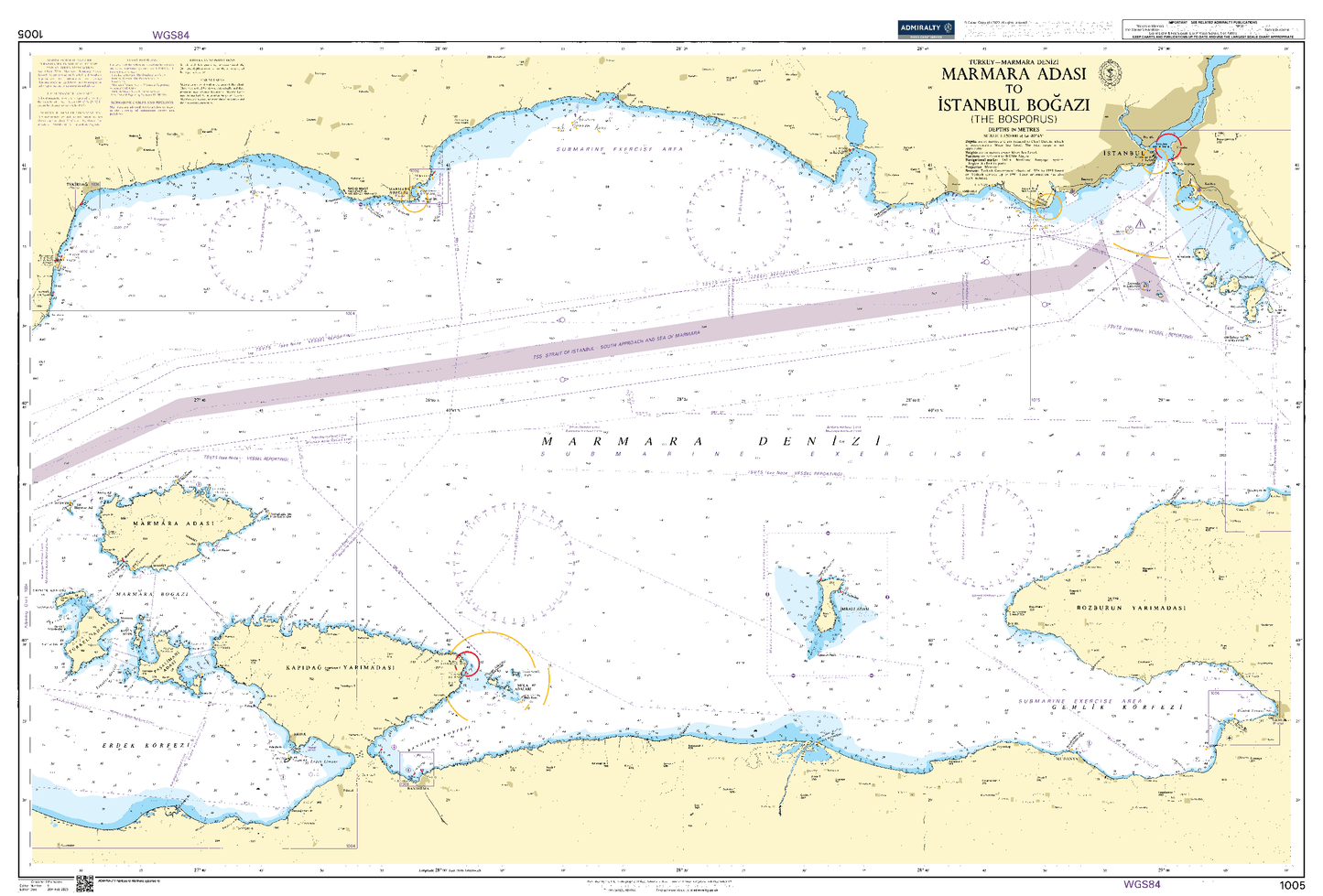 BA1005 - Marmara Adasi to Istanbul Bogazi (The Bosporus)