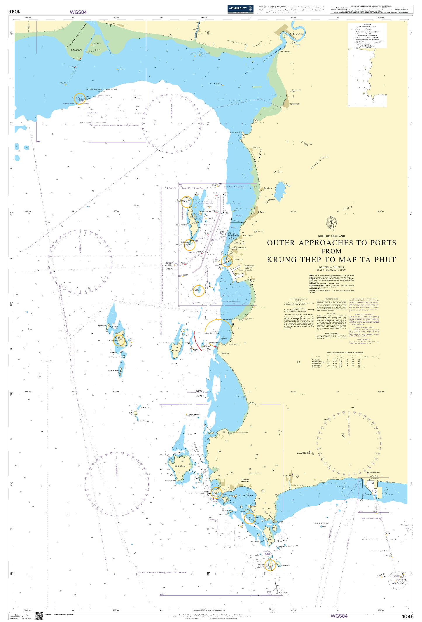 BA1046 - Outer Approaches to Ports from Krung Thep to Map Ta Phu