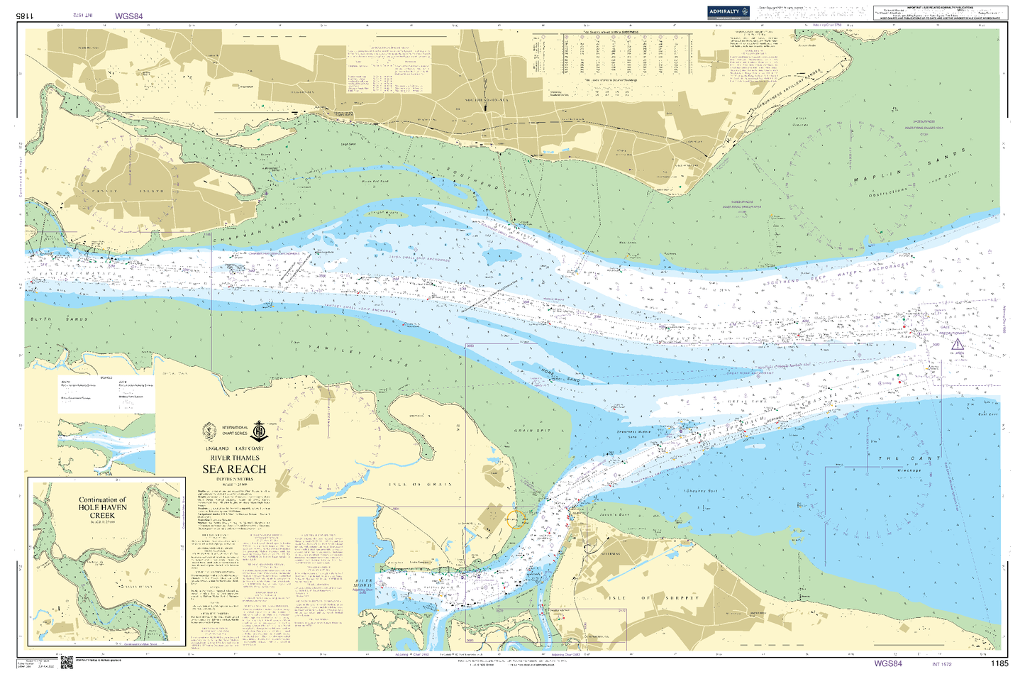 BA1185 - River Thames Sea Reach