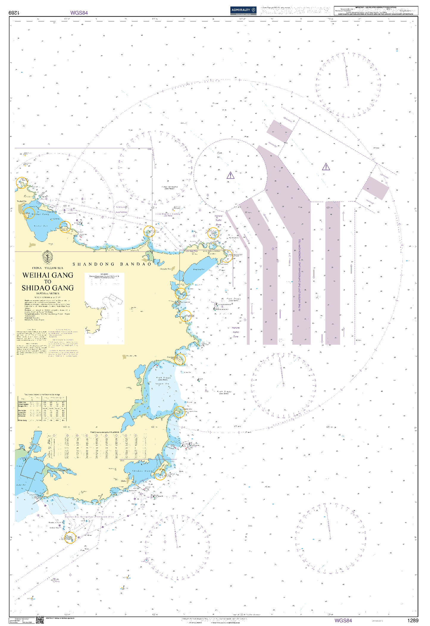 BA1289 - Weihai Gang to Shidao Gang