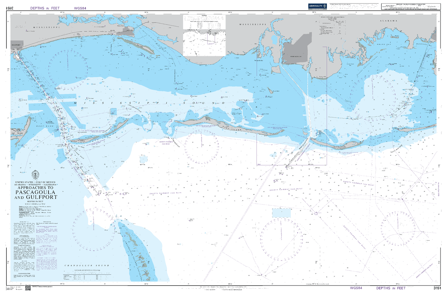 BA3151 - Approaches to Pascagoula and Gulfport