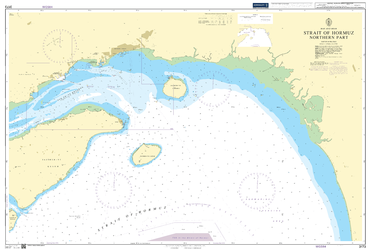 BA3173 - Strait of Hormuz Northern Part