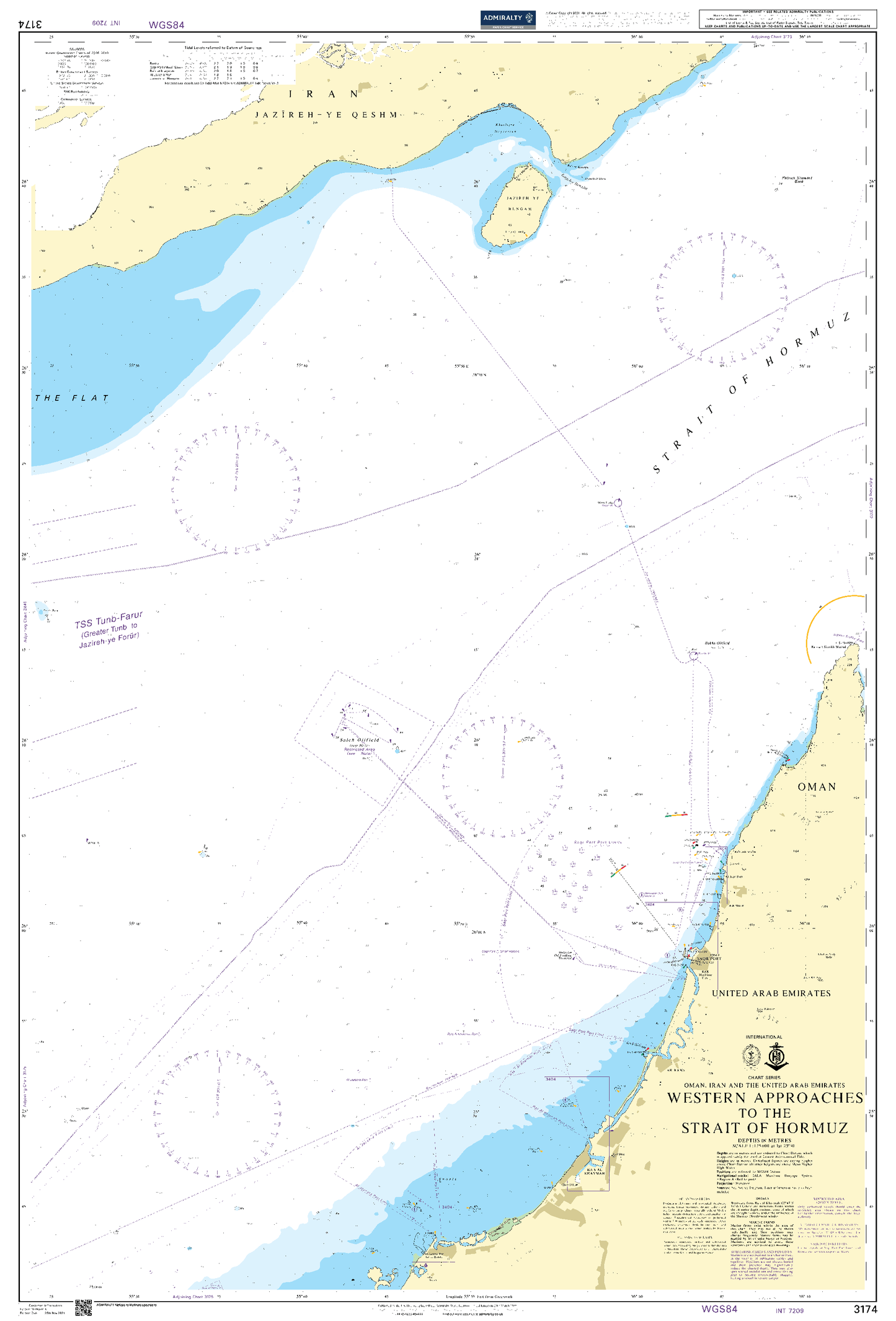 BA3174 - Western Approaches to the Strait of Hormuz