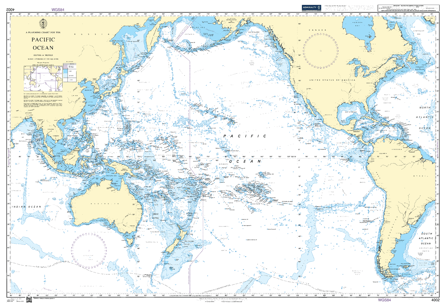 BA4002 - A Planning Chart for the Pacific Ocean