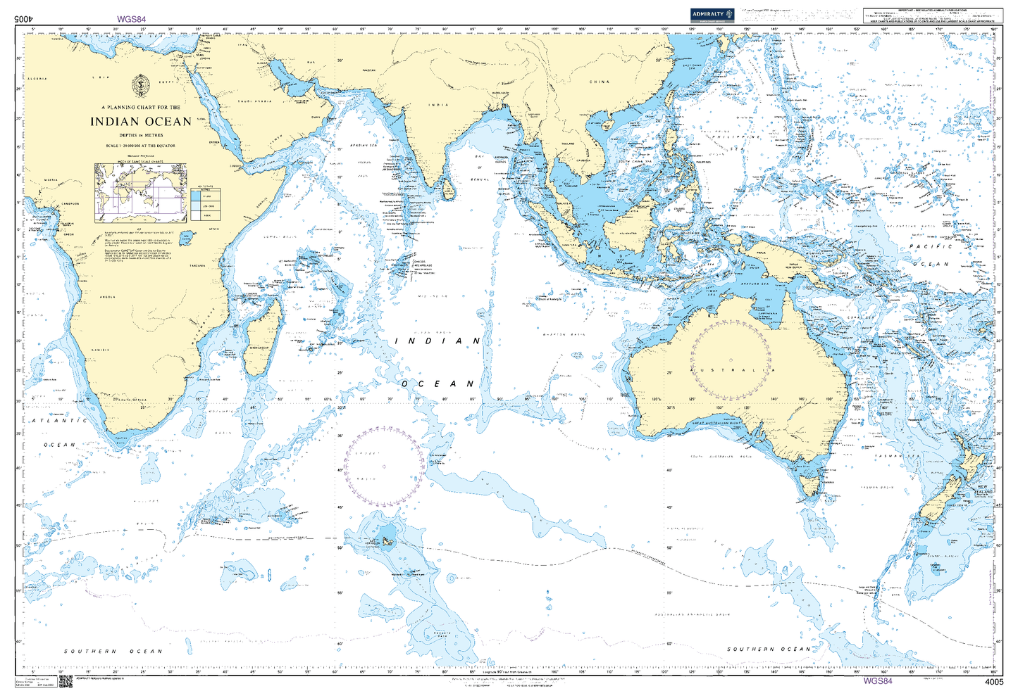 BA4005 - A Planning Chart for the Indian Ocean