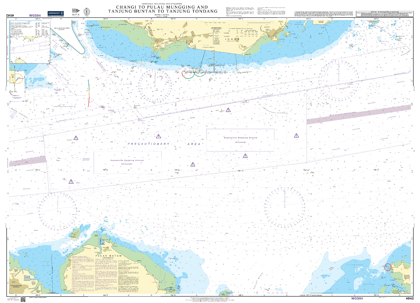 BA4042 - Changi to Pulau Mungging and Tanjung Buntan to Tanjung