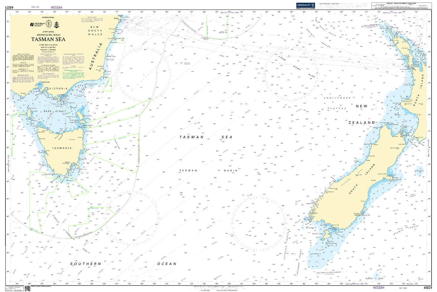 BA4601 - Tasman Sea