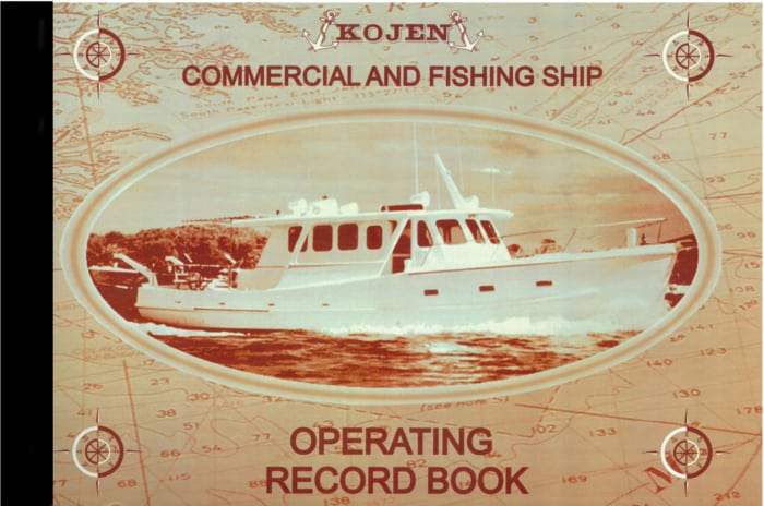 Kojen Operating Record Logbook