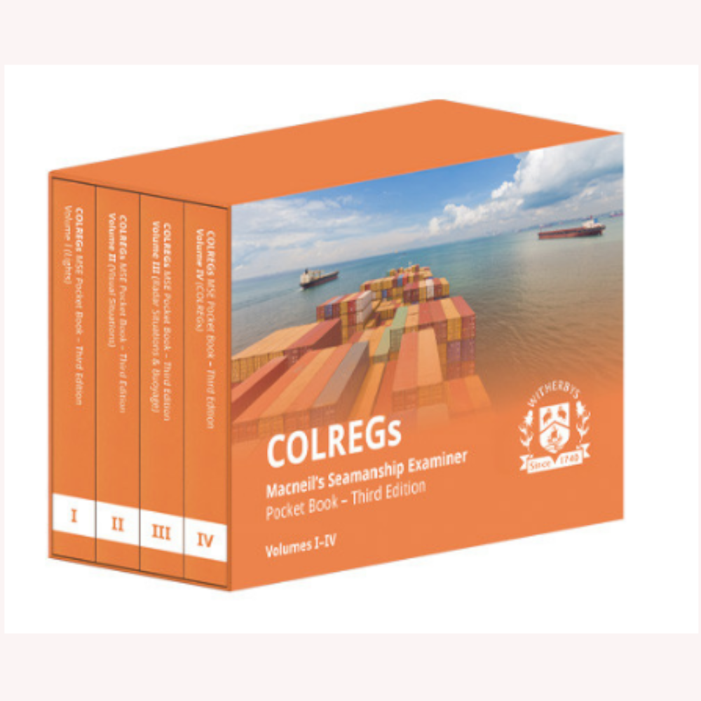 COLREGs Macneil's Seamanship Examiner Pocket Book - Third Edition, Volumes I-IV