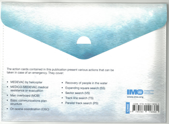 IMO966E - IAMSAR Manual Volume III Action Cards, 2025 Edition Hard copy.