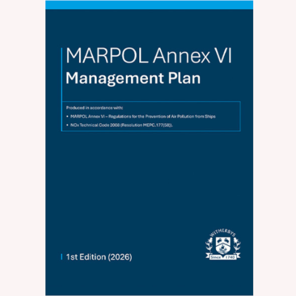 MARPOL Annex VI Management Plan - 1st Edition (2026) - SPECIAL ORDER