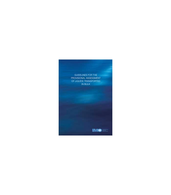 imo-i653e-guidelines-for-liquids-transported-in-bulk-1997-edition