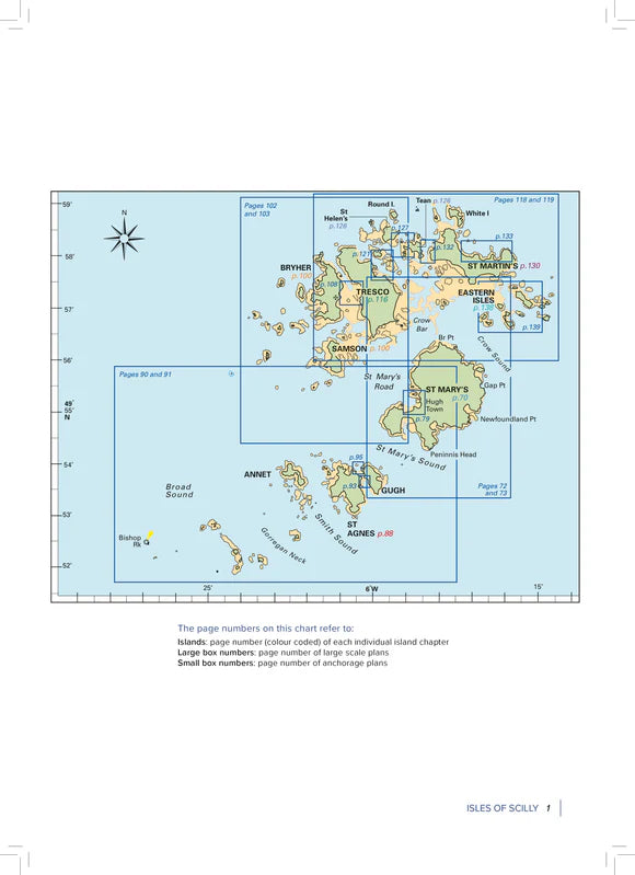 isles of Scilly Map