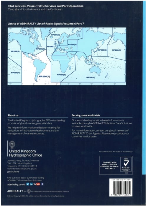 NP286(7) - Pilot Services. Central and South America and the Caribbean 2026
