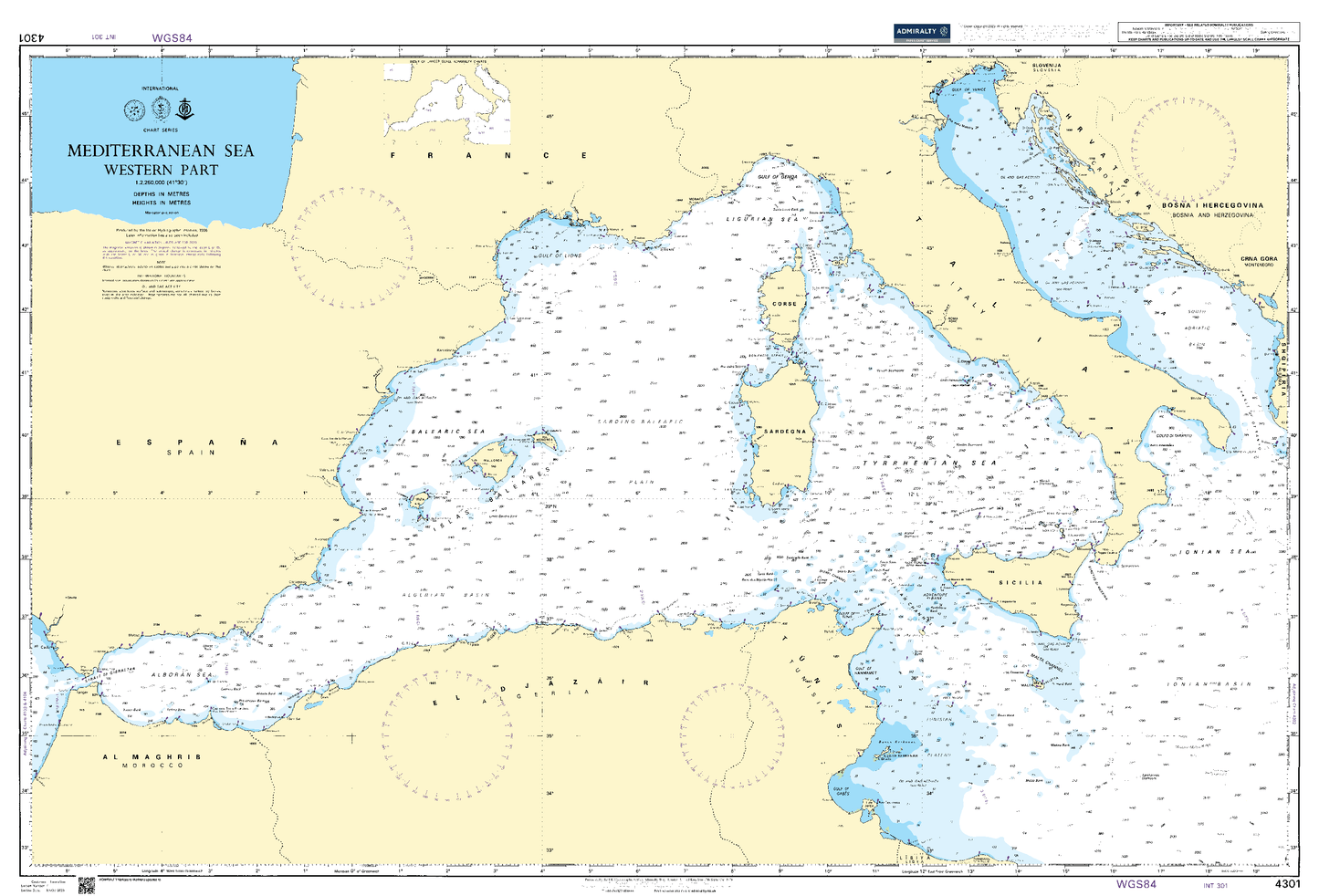 BA4301 - Mediterranean Sea Western Part