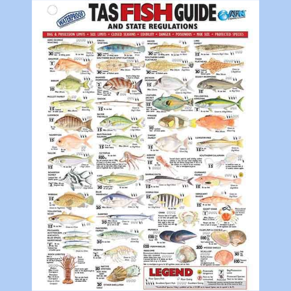 Waterproof Fish Guide Tasmania(TAS)