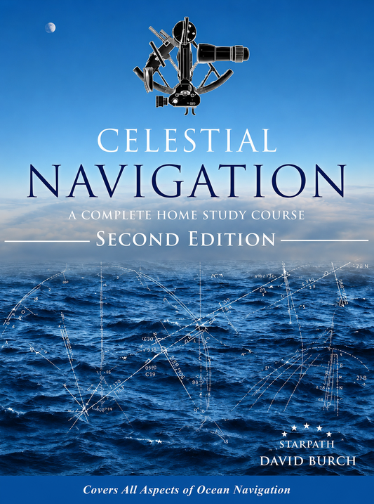 Celestial Navigation book cover, a trusted navigation guide for professional sailors buying maritime books online.