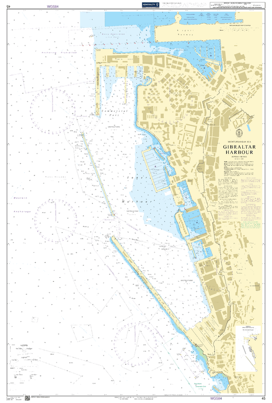 BA45 - Gibraltar Harbour