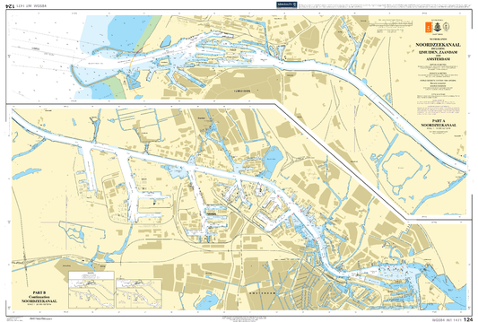 BA124 - Noordzeekanaal Including Ijmuiden, Zaandam And Amsterda