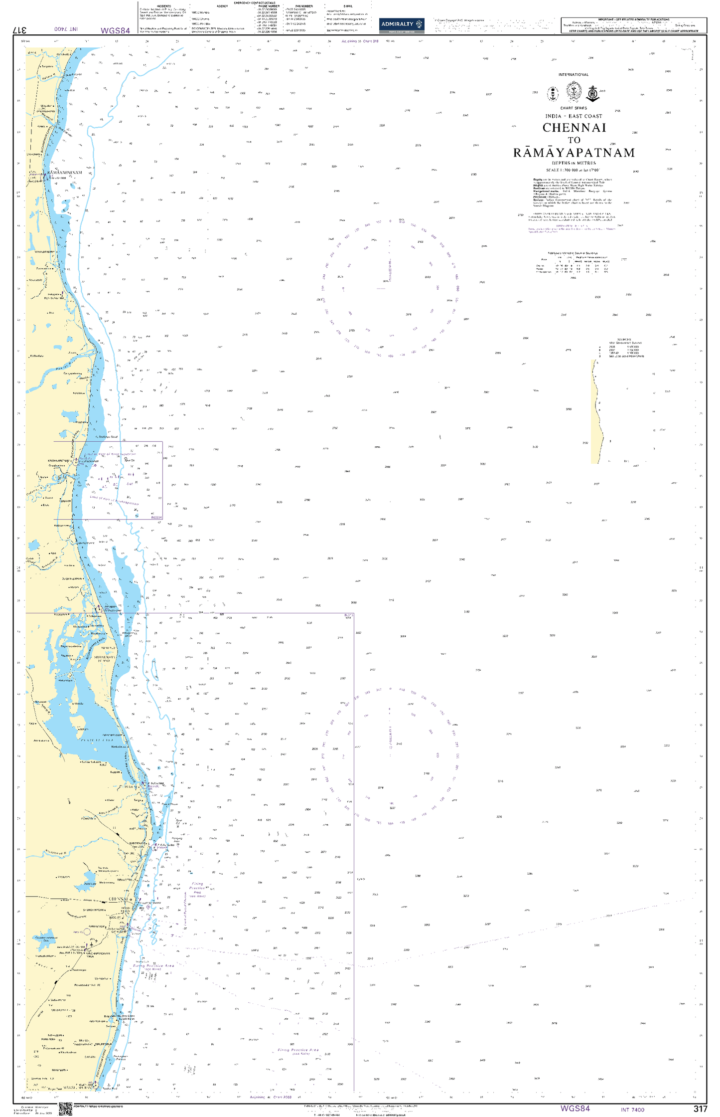BA317 - Chennai to Ramaypatnam