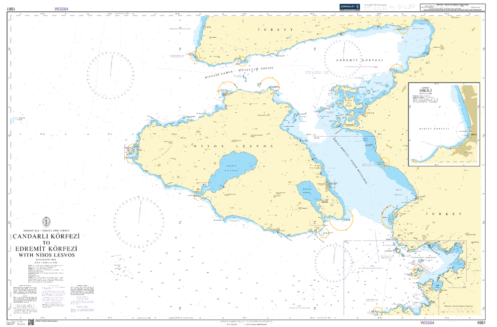 BA1061 - Candarli Korfezi to Edremit Korfezi with Nisos Lesvos
