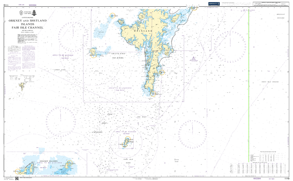 BA1119 - Orkney and Shetland Islands  Fair Isle Channel