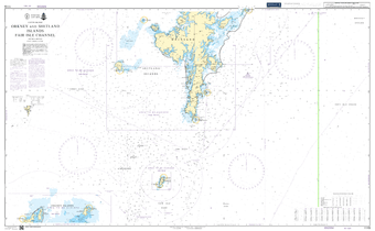 compare product BA1119 - Orkney and Shetland Islands  Fair Isle Channel