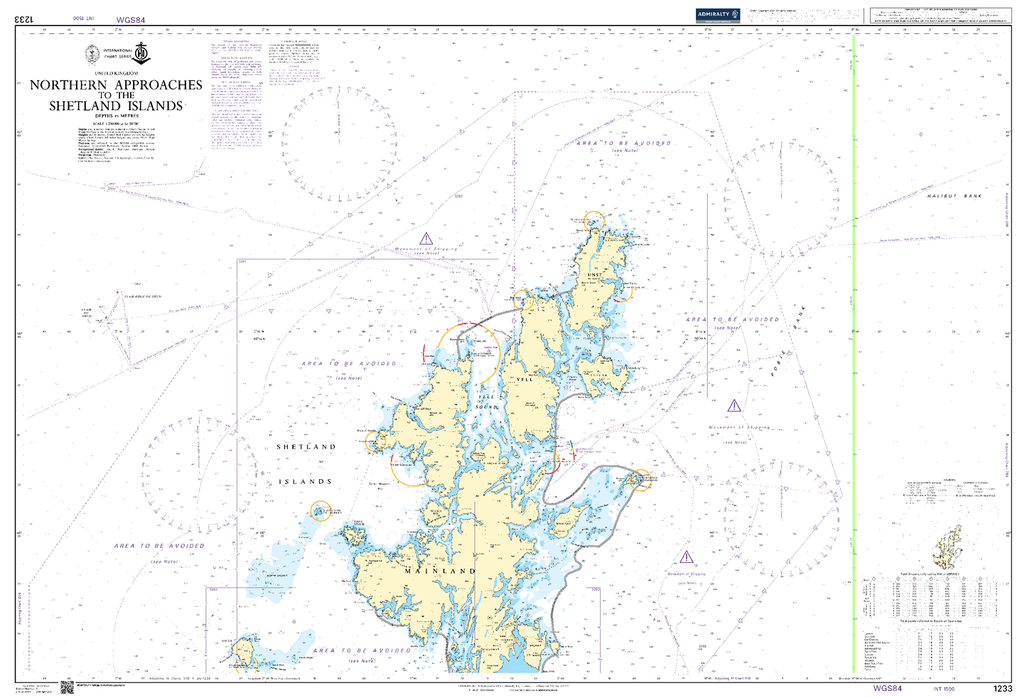 BA1233 - Northern Approaches to the Shetland Islands