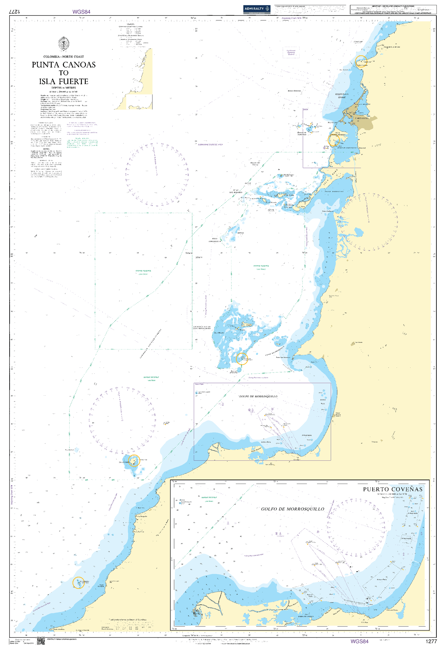 BA1277 - Punta Canoas to Isla Fuerte