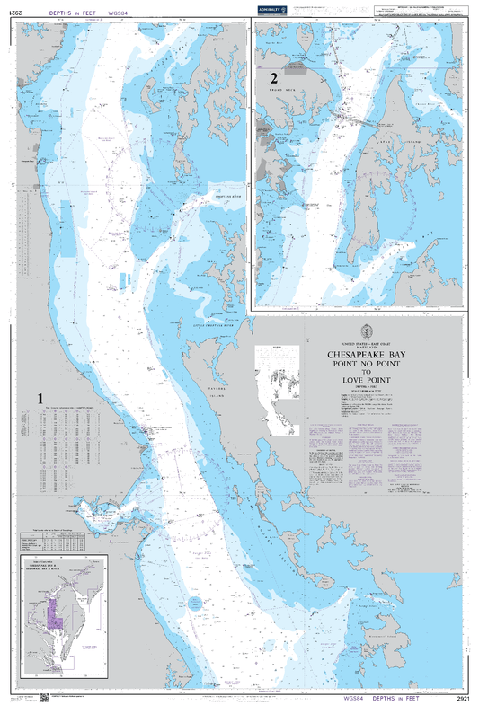 BA2921 - Chesapeake Bay  Point No Point to Love Point