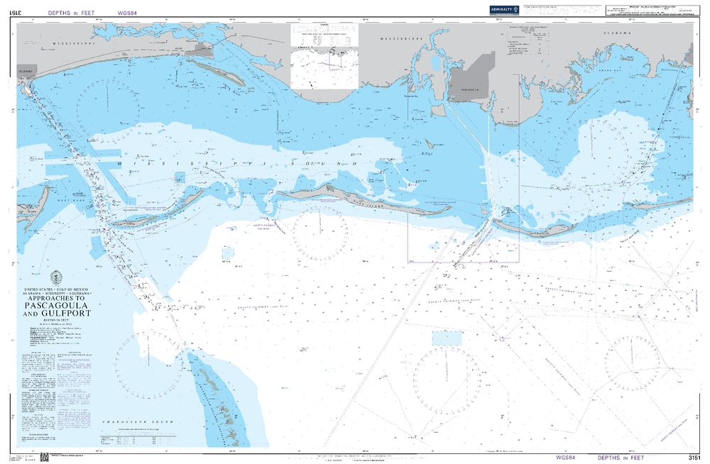 BA3151 - Approaches to Pascagoula and Gulfport