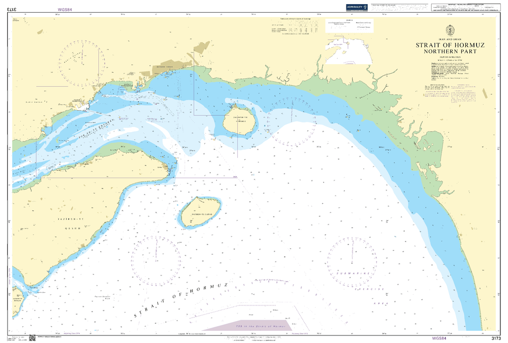 BA3173 - Strait of Hormuz Northern Part