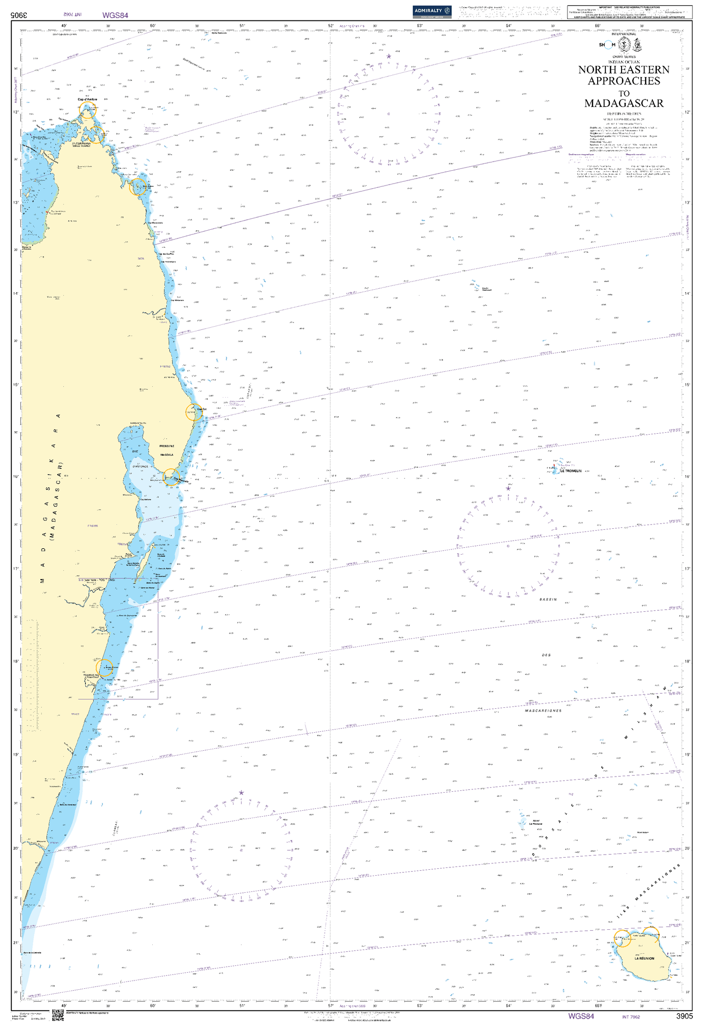 BA3905 - North Eastern Appr. to Madagascar