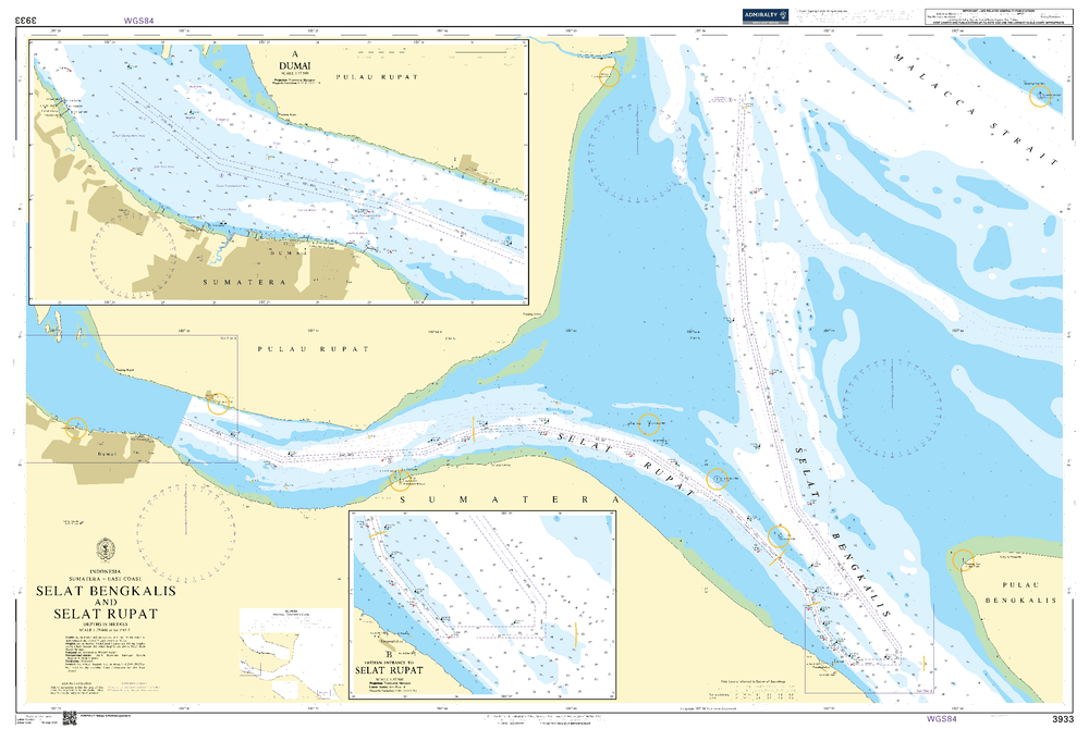 BA3933 - Selat Bengkalis and Selat Rupat