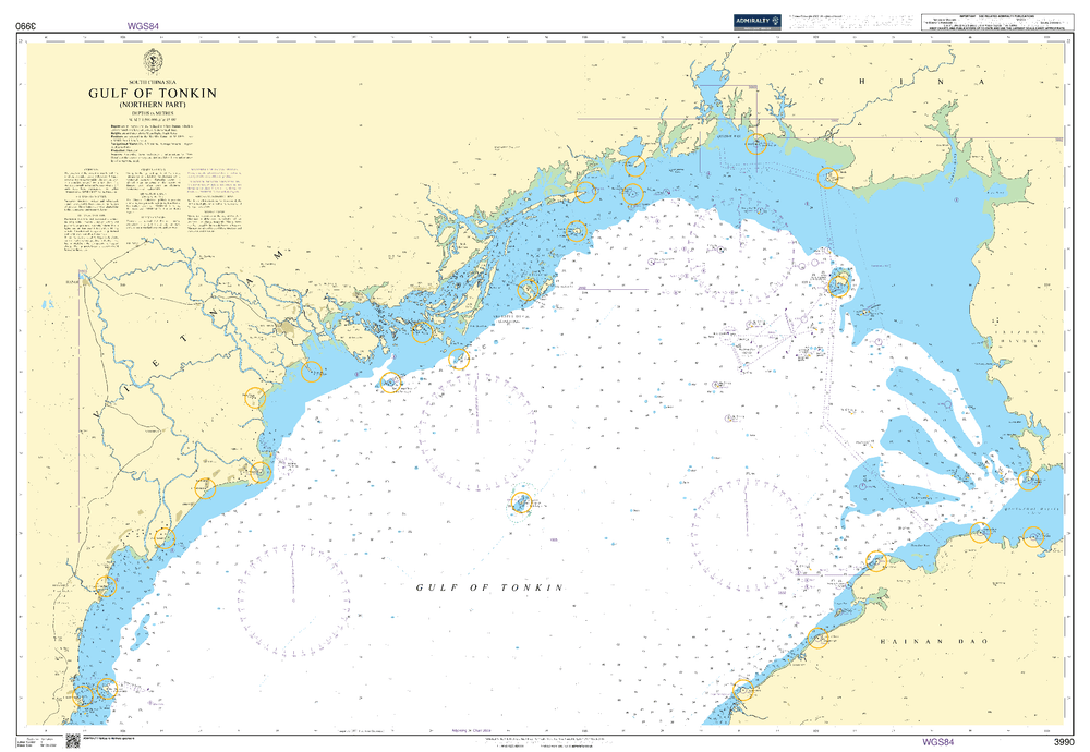 BA3990 - Gulf of Tongking (Northern sheet)