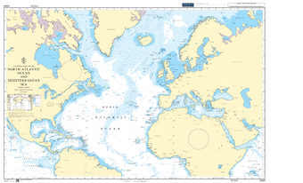 compare product BA4004 - A Planning Chart for the North Atlantic Ocean and Medit