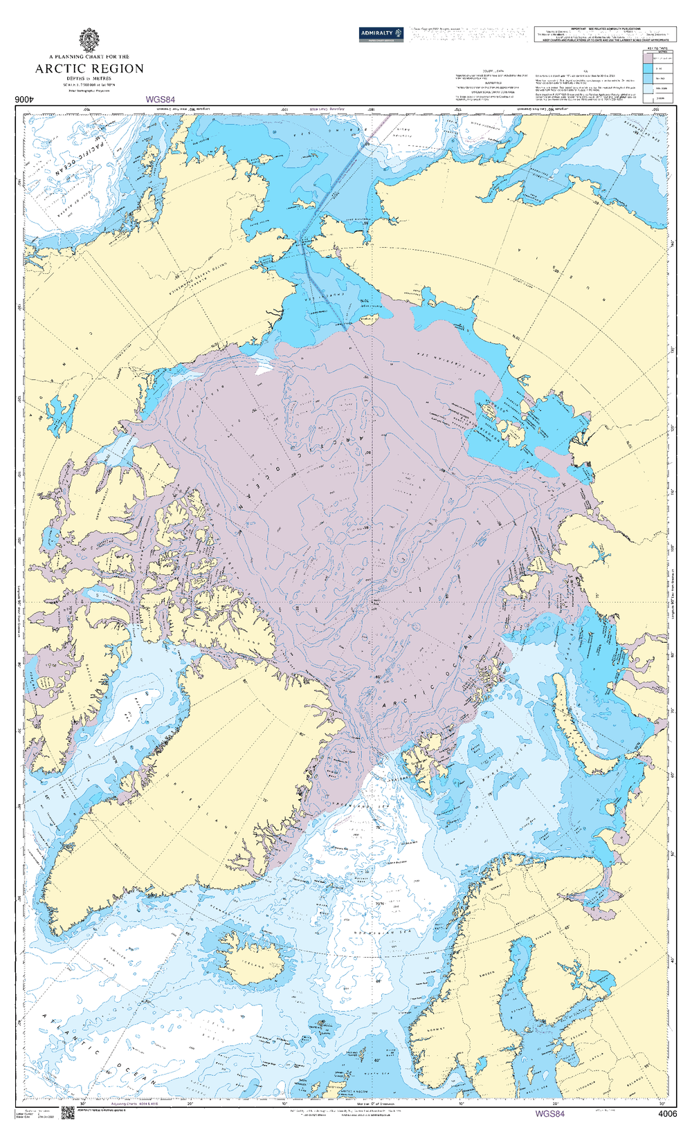 BA4006 - A Planning Chart for the Arctic Region