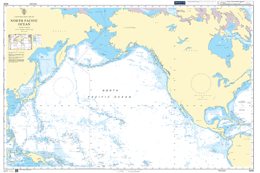 BA4008 - A Planning Chart for the North Pacific Ocean