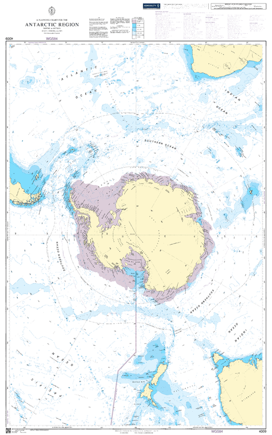 BA4009 - A Planning Chart for the Antarctic Region
