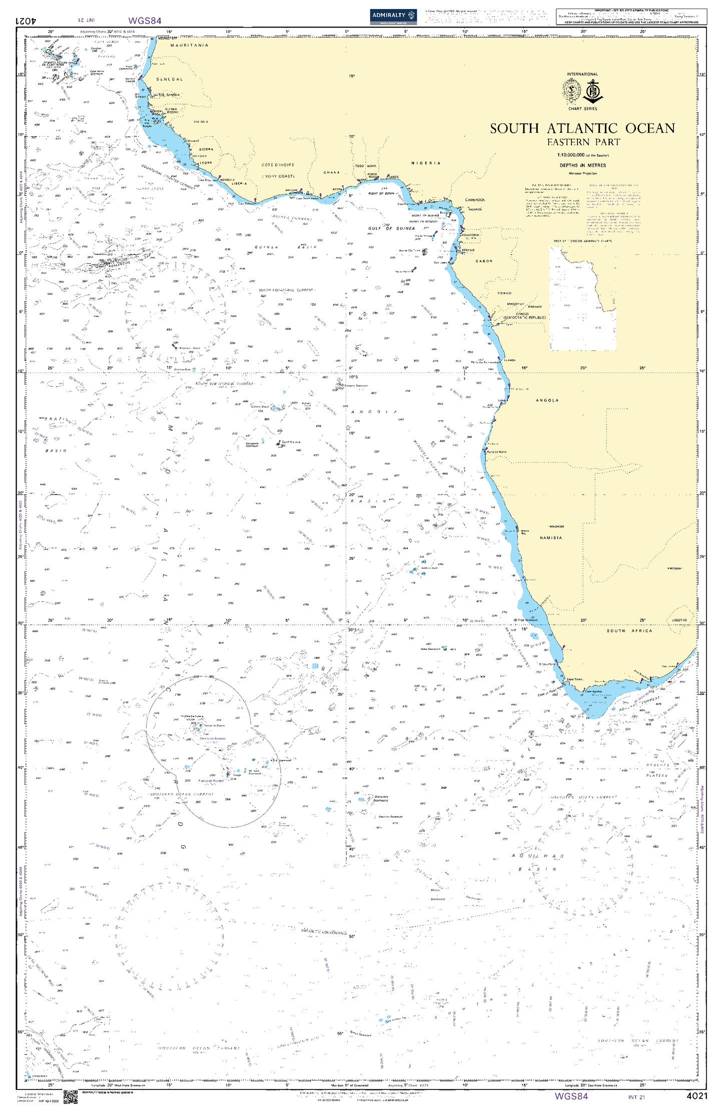 BA4021 - South Atlantic Ocean  Eastern Part
