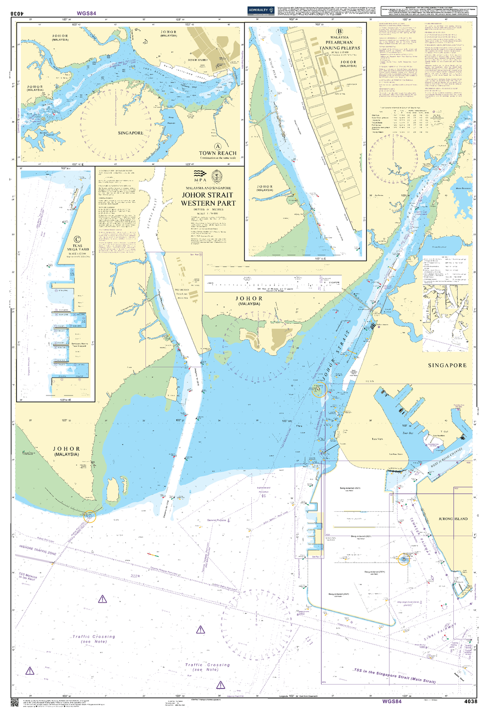BA4038 - Johor Strait Western Part