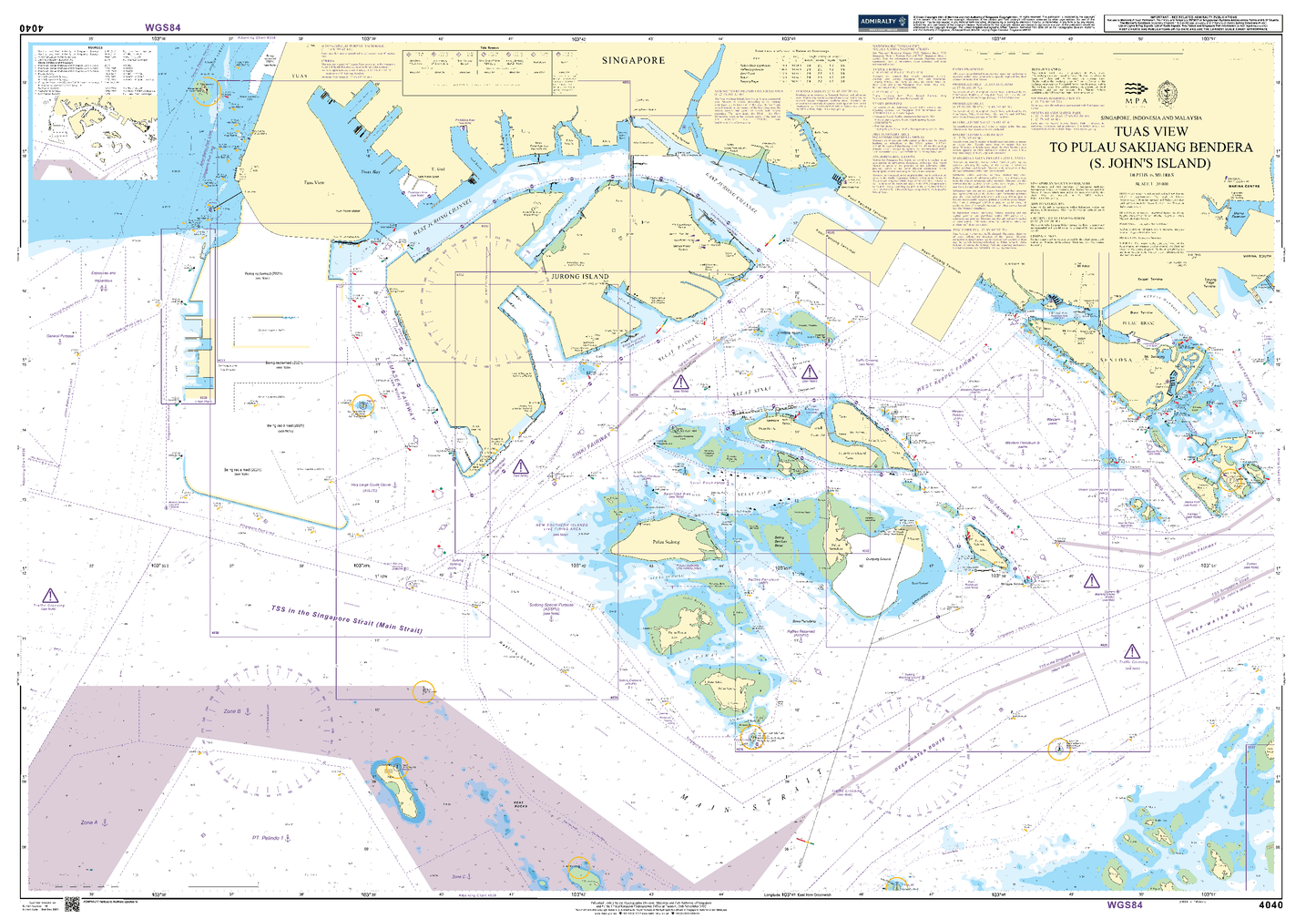 BA4040 - Tuas View to Pulau Sakijang Bendera (S. John's Island)