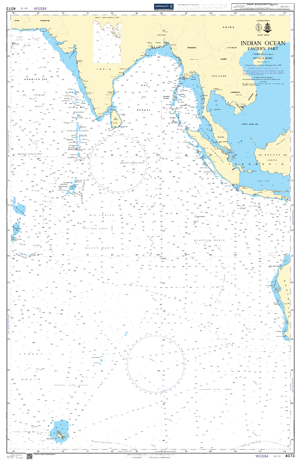 BA4073 - Indian Ocean  Eastern Part