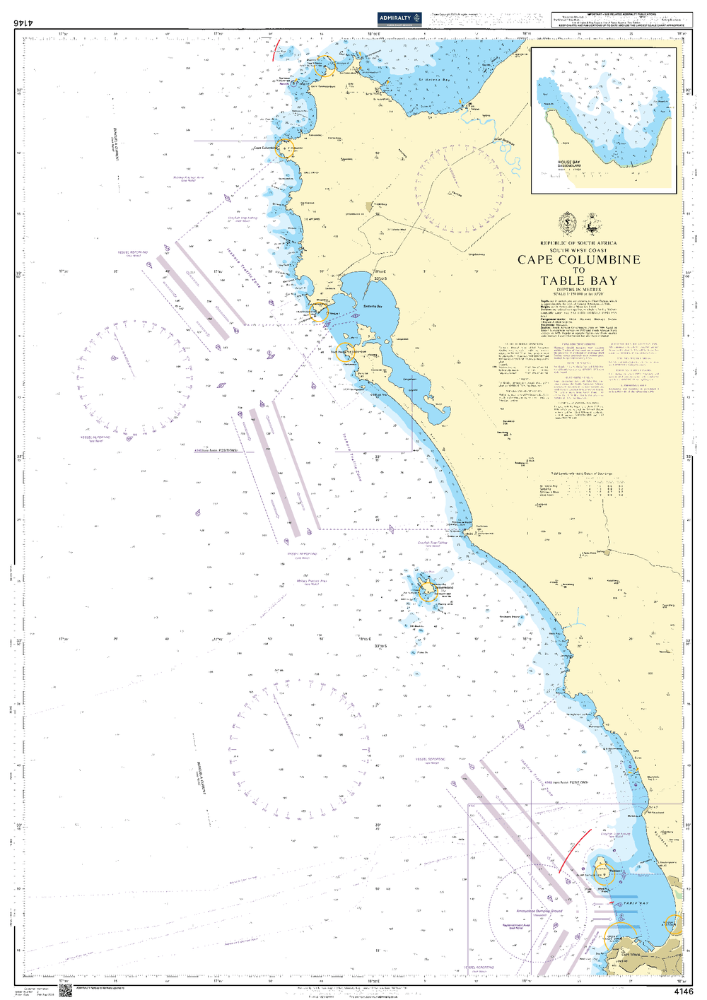 BA4146 - Cape Columbine to Table Bay