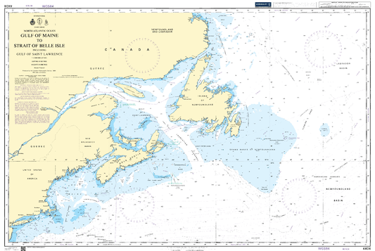 BA4404 - Gulf of Maine to Strait of Belle Isle including Gulf of