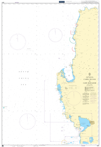 compare product BA4411 - Cabra Island to Cape Bojeador