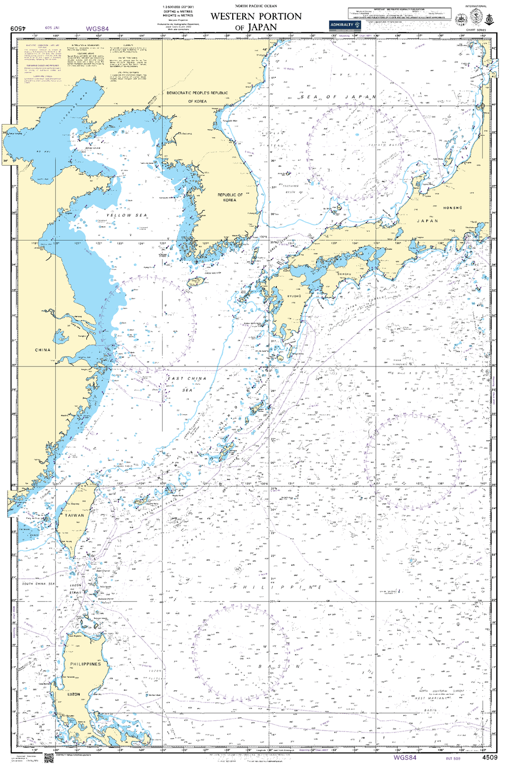 BA4509 - Western Portion of Japan