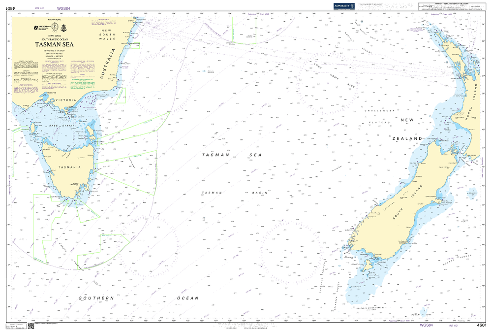 BA4601 - Tasman Sea